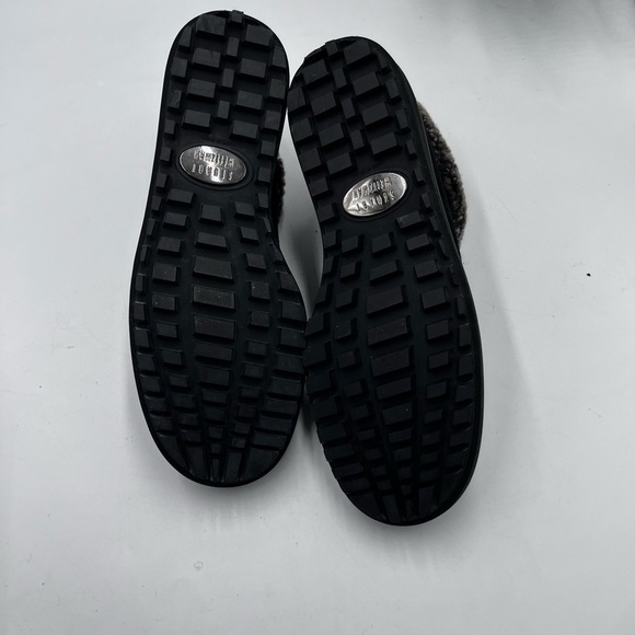 Stuart Weitzman Womens Faux Fur Lined Black Suede Leather Shoes Ankle Boots Sz 5 - Picture 14 of 16